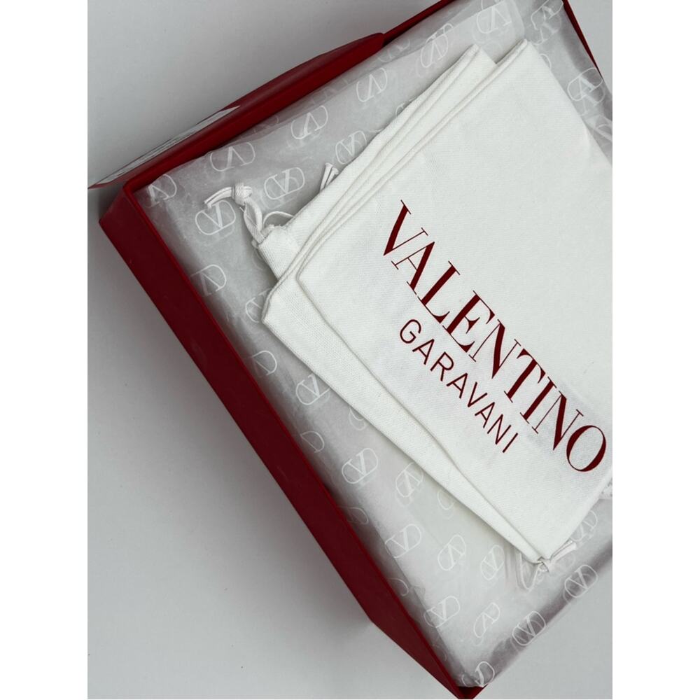 Valentino Garavani Vlogo Rockstud 60 Sandals Heeled White - 38.5 US 8.5 - Picture 13 of 15